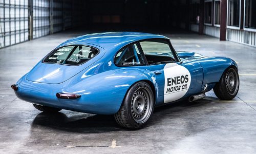 ENEOS Shows Off an E-Type with a Toyota Straight-Six and a Twin-Engine Nissan Z