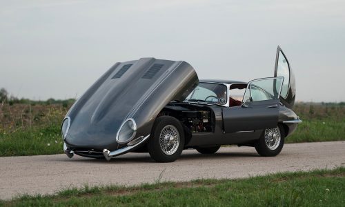 moment motor reveals rare, electrified 1966 series I jaguar e-type