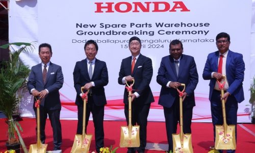 Honda breaks ground for new spare parts warehouse in Karnataka – Express Mobility News